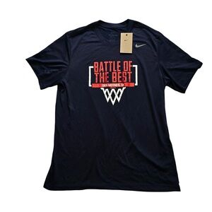 Nike Dri-FIT Battle of the Best Basketball Training Tee Blue L